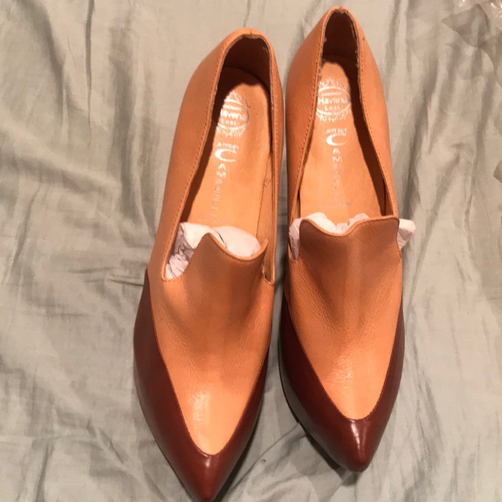 New Jeffrey Campbell Zinger Platform Havana Wedges
